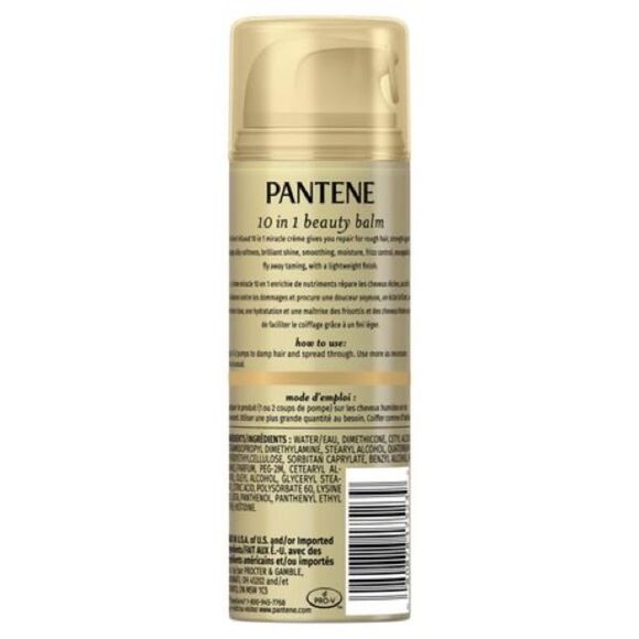 Pantene Pro-V Nutrient Boost 10 in 1 Beauty Balm Cream x3 - Picture 4 of 4